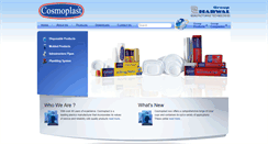Desktop Screenshot of cosmoplast.com